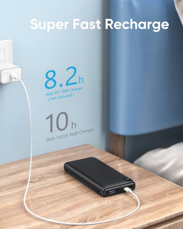 Portable Charger 26800mAh Power Bank: SOARAISE Portable Phone Charger USB C PD 18W Fast Charging External Battery Pack - Image 5