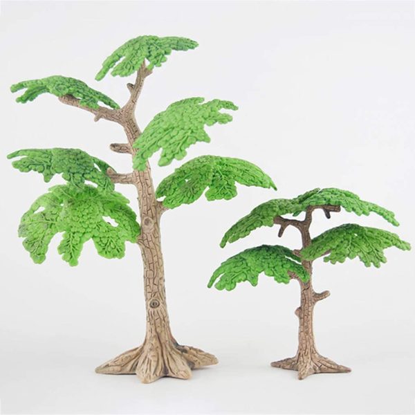 Deshunchang Miniature Fairy Garden Pine Trees Mini Plants Dollhouse Decor Accessories Gardening Ornament - Image 5