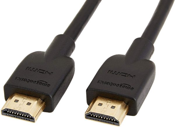 Amazon Basics High-Speed, 4K Ultra HD HDMI 2.0 Cable / Cord, 60 Hz, 2160p, 48 bit, 18 Gbps, 3D, male-to-male, 0.9m (2.9ft) - Image 2