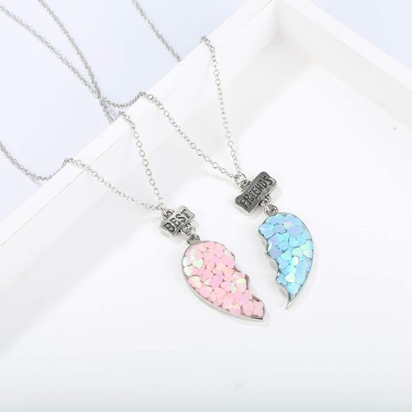 LFYXCW Friendship Best Friend Pendant Necklace for 2 Girls - Image 4