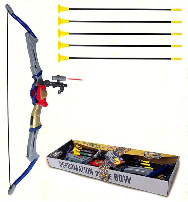 koolbitz Bow and Arrow Set, Arrows Archery with Bow, Outdoor Shooting, Improve Concentration, Made of ABS material, Safe Material, Best Gift for Children