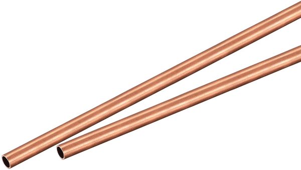 Copper Round Tube 3mm OD 0.25mm Wall Thickness 300mm Length Pipe Tubing 2 Pcs - Image 4