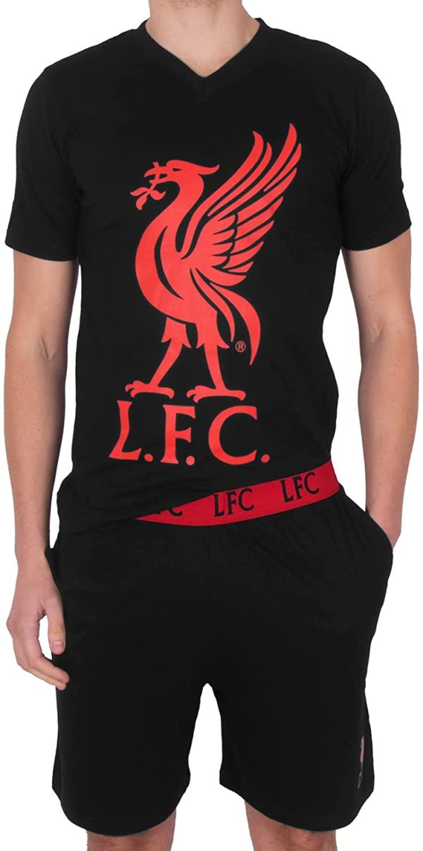 Liverpool FC Mens Pyjamas Short Loungewear Official Football Gift - Image 7