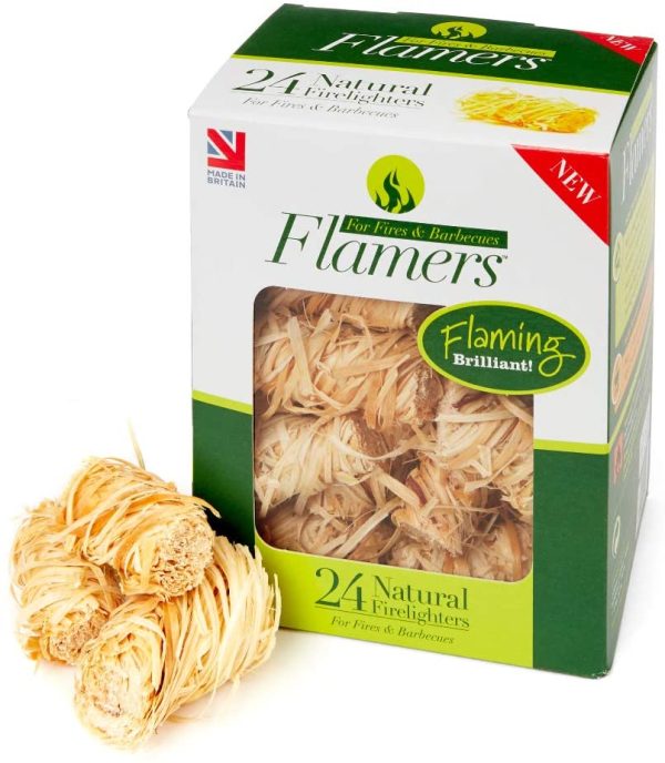 Flamers Natural Firelighters 24 Pack - Image 8