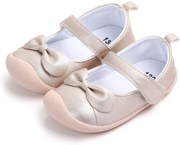 LACOFIA Baby Girls Mary Jane Flats Infant Anti-Slip First Walking Shoes - Image 6