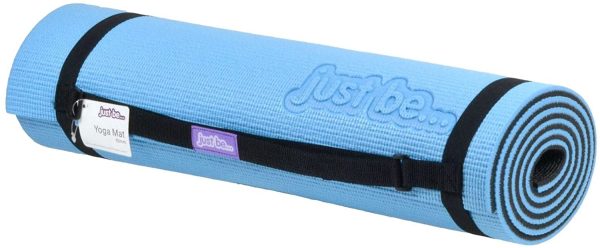 just be?? 10mm Thick 2-Tone Non Slip Exercise Yoga Pilates Mat ?C 180cm - 10mm Foam with Colour Coded Carry Strap - Image 7