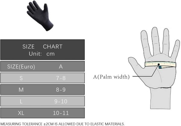 PAWHITS Wetsuit Gloves 3mm Neoprene Gloves Thermal Anti-slip Diving Gloves for Men Women - Image 5