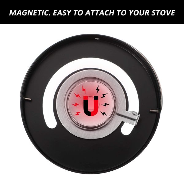 Magnetic Stove Thermometer Fire Stove Thermometer Gauge for Wood Log Chimney Oven Temperature Meter (1) - Image 4