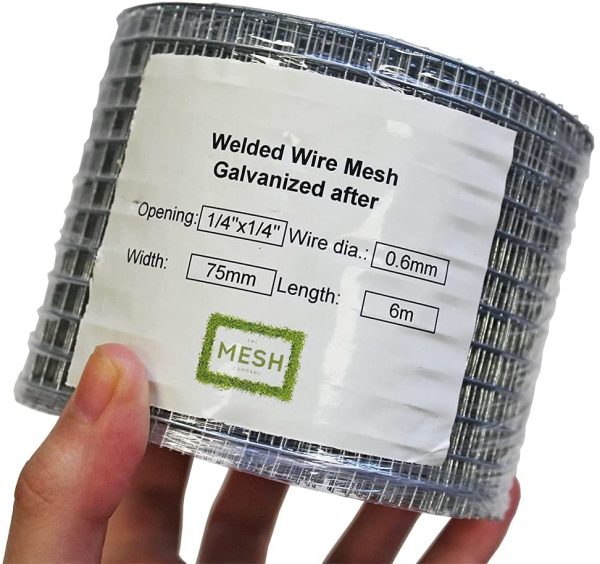 RatMesh Rodent Proofing Wire Metal Mesh - Blocks Rats & Mice (6m x 75mm Roll x 1 Pack) - Image 6