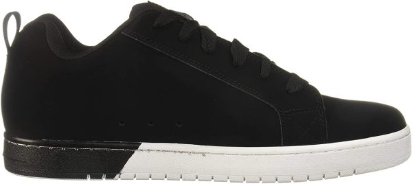 DC Men's Court Graffik Sq Skate Shoe - Image 2