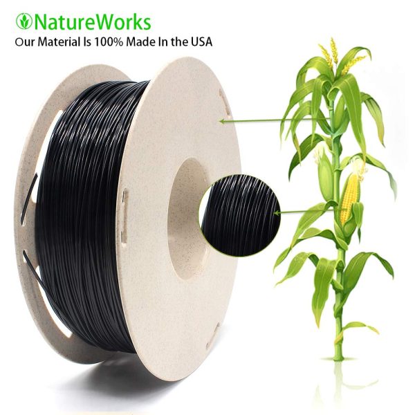 Reprapper Black PLA Filament for 3D Printer & 3D Pen 1.75mm (?? 0.03mm) 2.2lb (1kg) - Image 5