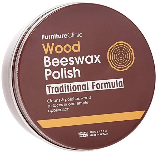 Beeswax Polish for Wood & Furniture | 200ml of Natural Beeswax for all Wood Types and Colours - Wood Furniture Polish to Protect & Enhance Any Wooden Surface - Image 2