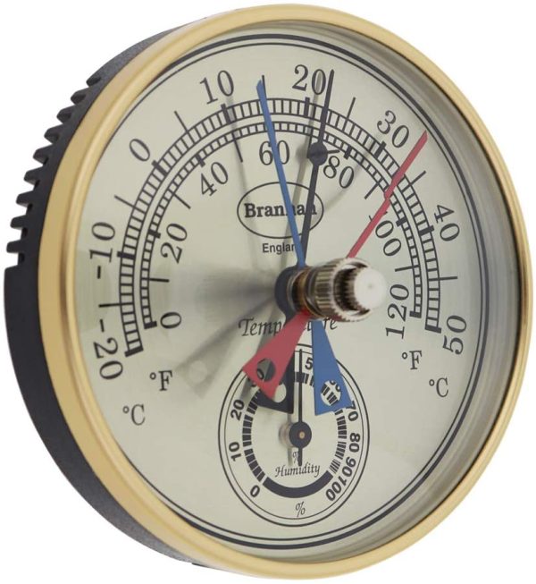 Max Min Thermometer and Hygrometer - Ideal Greenhouse Thermometer and Humidity Meter To Monitor Maximum and Minimum Temperatures and Humidity Easily Wall Mounted - Image 3