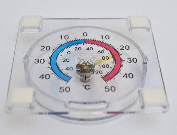 Dial / analogue stick on Window thermometer - read outside temperature from inside house -60 to +120 Fahrenheit and -50 to +50 Centigrade - Image 7