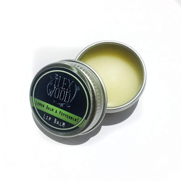 Lemon Balm and Peppermint Lip Balm - all natural, palm oil free, coldsore prevention, moisturising lip balm - 10ml - Image 2