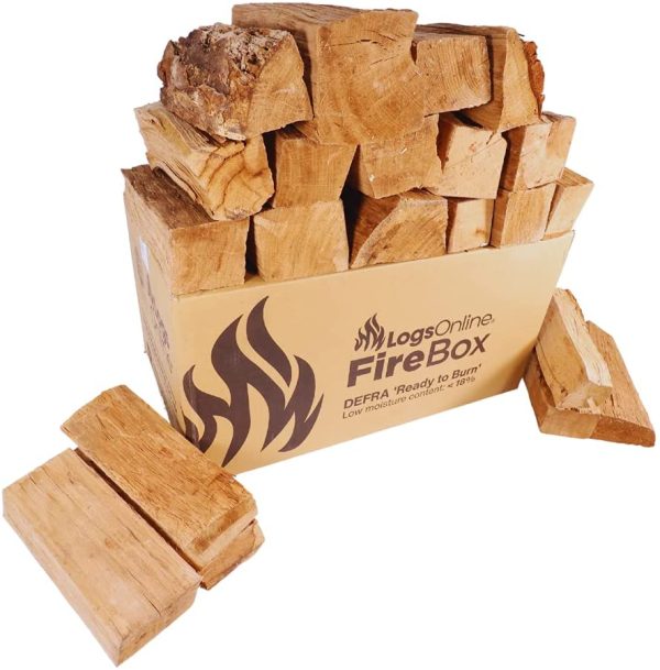 Hardwood Kiln Dried Oak Firewood Logs for fire Pit, 20kg / Chunky Logs Perfect for Pizza Ovens, Fire Pits, Chiminea, BBQ Wood Burner Kiln Dried Hardwood Under 20% Moisture. Ready to Burn Fire Logs?? - Image 2