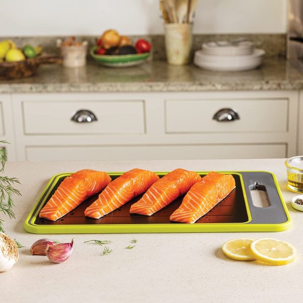 Fast Thaw 4-in-1 Chopping Board - The fast-defrosting chopping board that?s also a knife honer and spice grinder - Image 3