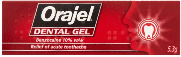 Orajel Dental Gel Benzocaine 10% w/w, 5.3g - Image 2