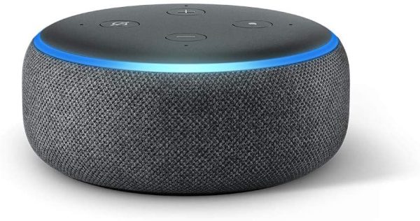 Echo Dot (3rd Gen) - Smart speaker with Alexa - Charcoal Fabric - Image 4