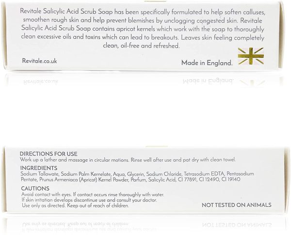 Salicylic Acid Scrub Soap, Pore Exfoliating, Softening Skin, Anti-Blemish - Image 5