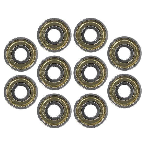 ALMOCN 10PCS 608ZZ Deep Groove Ball Bearings 608 ZZ Metal Seal Bearings Double Shield 8x22x7mm,for 3D Printer RepRap Wheel,Skateboard Bearings - Image 6