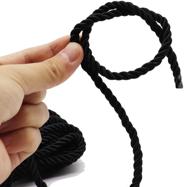 KuTi Kai All Purpose Rope 8 mm 10M - 32 Feet Length Strong Multifunctional Soft 100% Nylon Rope Natural Twisted Durable Long Ropes - Image 4