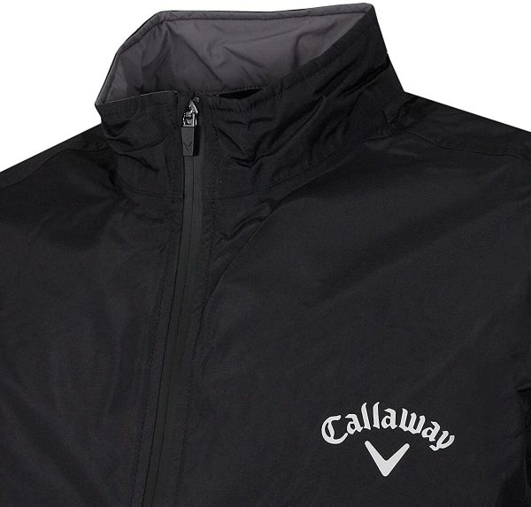 Callaway Golf Mens 2022 Corporate Waterproof Breathable Adjustable Taped Jacket - Image 4