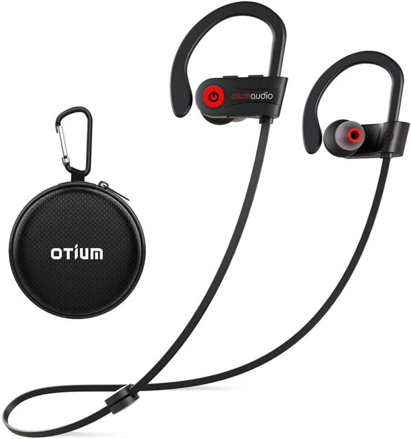 Bluetooth Headphones, Otium Wireless Headphones IPX7 Waterproof Earphones Sport Earbuds With Bluetooth 5.1 CSR Chip 7-9 Hrs Battery,Noise Cancelling Mic Earbuds for Gym Running Outdoor Sports Workout - Image 7