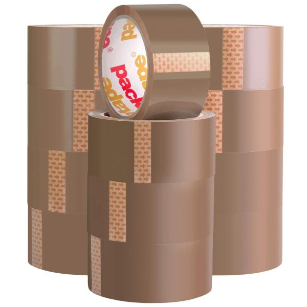 Packatape General Purpose Packaging Tape 12 Rolls Brown 48mm x 66m - Image 5