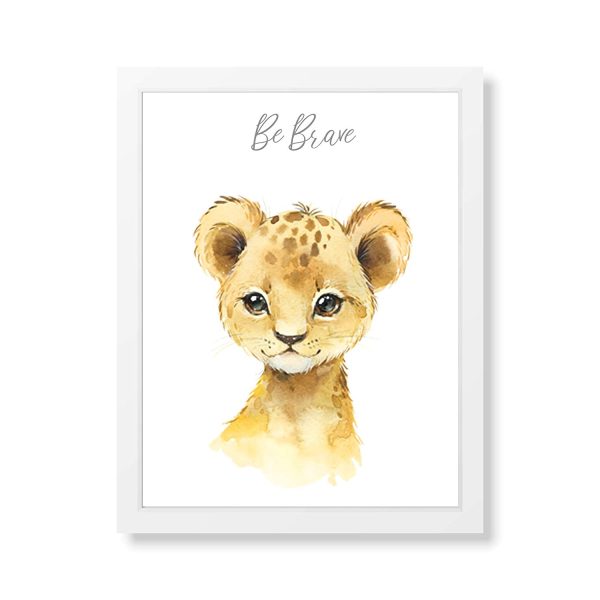 Jungle Safari Animals Nursery Prints - Nursery Wall Art - Nursery Pictures - Image 4