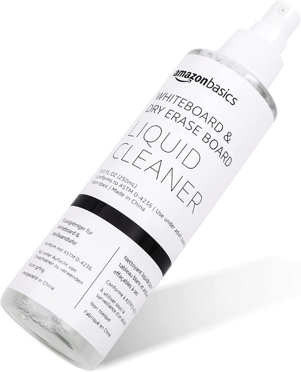 Dry Erase Liquid Cleaner for Whiteboards - 250 ml, 1-Pack - Image 6