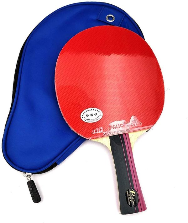 Palio] 3 Star Table Tennis Bat for Expert & Free Case in UK - Image 7