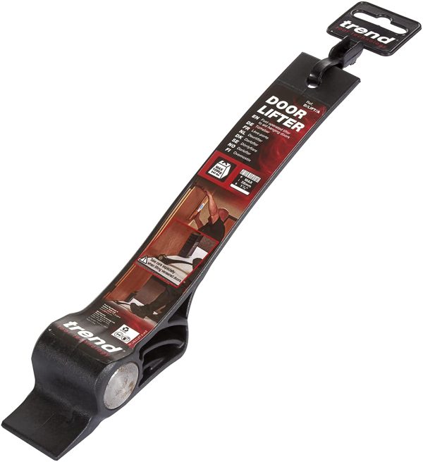 D Foot-Operated Door Lifter for Carpenters and Carpet Laying, Black, 38mm Lift - Image 3