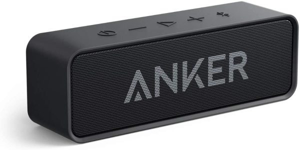 Bluetooth Speaker, Anker Soundcore Speaker Upgraded Version with 24H Playtime, Stereo Sound, BassUp Technology, 66ft Bluetooth Range, Built-In Mic, Portable Wireless Speaker for iPhone, Samsung - Image 3