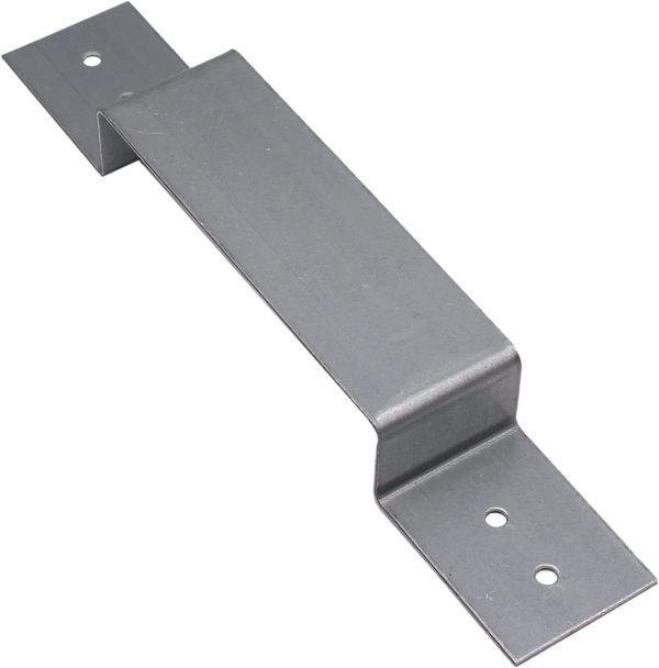 EAI Fence Panel Security Brackets for Concrete or Wooden Posts | Fits 4 Inch x 4 Inch | Galvanised Steel | Pack of 10 - Image 7