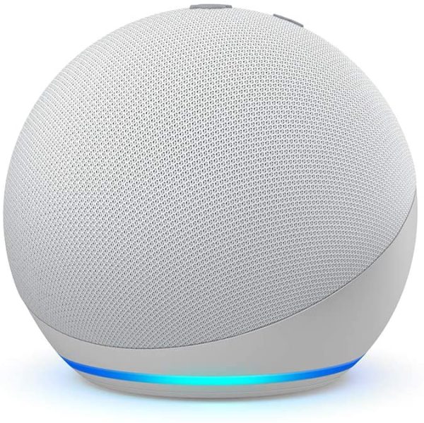 Echo Dot (4th generation) | Smart speaker with Alexa | Glacier White - Image 4