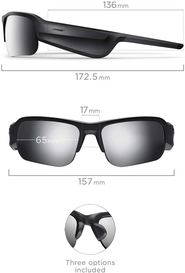 Bose Frames Tempo - Sports Sunglasses with Polarized Lenses & Bluetooth Connectivity