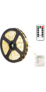 warm white led strip lights waterproof