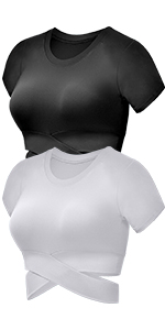 Women's 2 Pack Crop Top