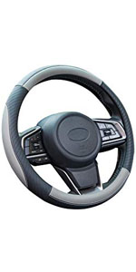 car steering wheel cover leather