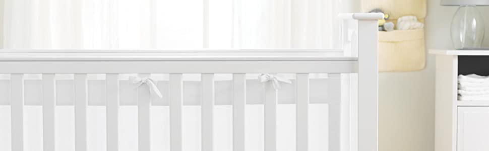 BreathableBaby Airflow 2 Sided White