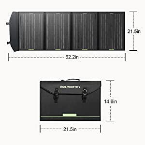 120W solar panel