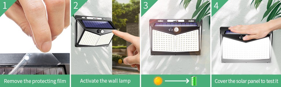 solar security lights outdoor