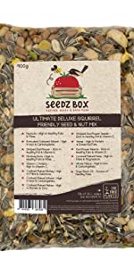 Squirrel Food Seed & Nut Mix