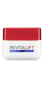 night cream, anti ageing, anti wrinkle, revitalift