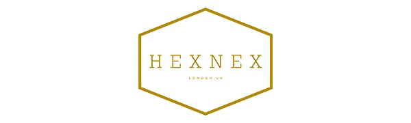 HexNex Gold Logo Banner