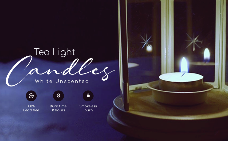 Tea Light Candles candlelight dinner candle luxury lighting centerpiece night burners luminaries
