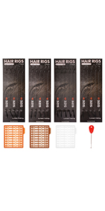 barbless fishing hair rigs