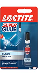 Loctite glass glue super glue instant repair