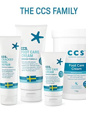 CCS Footcare product range: Cracked Heel Repair and Foot Cream